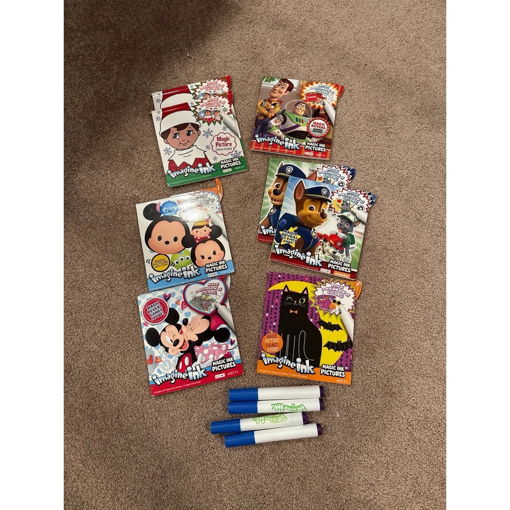 Image Ink Color books and‎ Markers